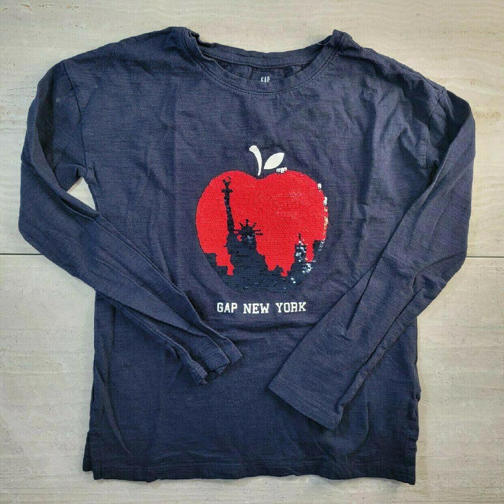 Gap New York Long Sleeve Flip Tee